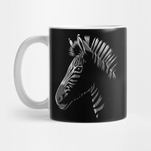 zebra shadow Mug